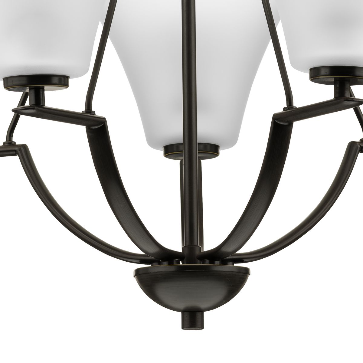 Progress Lighting Bravo 5-Light Antique Bronze Transitional Chandelier