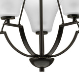 Progress Lighting Bravo 5-Light Antique Bronze Transitional Chandelier