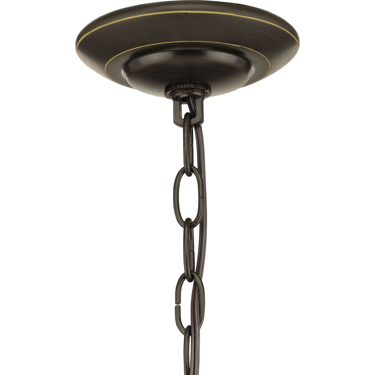 Progress Lighting Bravo 5-Light Antique Bronze Transitional Chandelier