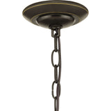 Progress Lighting Bravo 5-Light Antique Bronze Transitional Chandelier