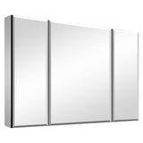AAZJ AS 36-in x 26-in Surface/Recessed Mount Sliver Mirrored Soft Close Medicine Cabinet