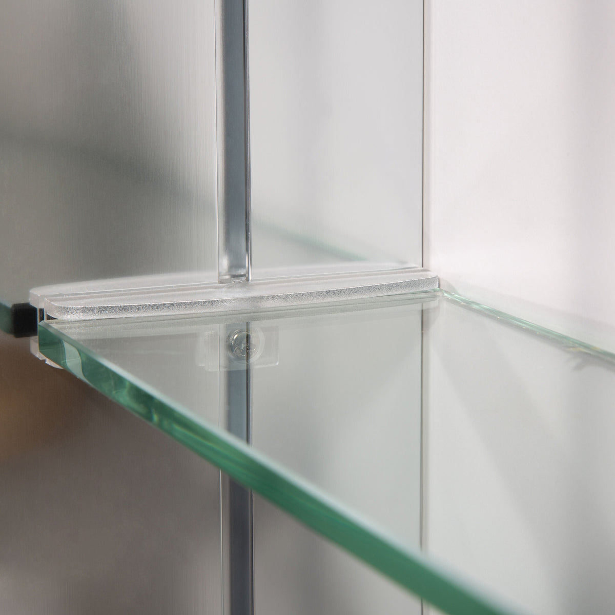 AAZJ AS 36-in x 26-in Surface/Recessed Mount Sliver Mirrored Soft Close Medicine Cabinet