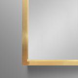 AAZJ 16-in x 28-in Surface/Recessed Mount White Mirrored Soft Close Medicine Cabinet