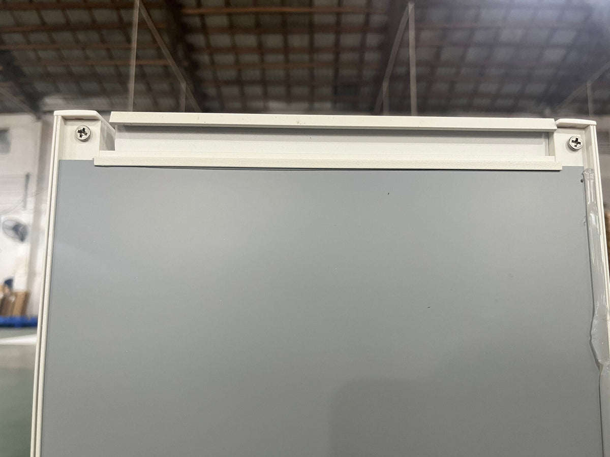 AAZJ 30-in x 10-in Surface/Recessed Mount White Mirrored Soft Close Medicine Cabinet