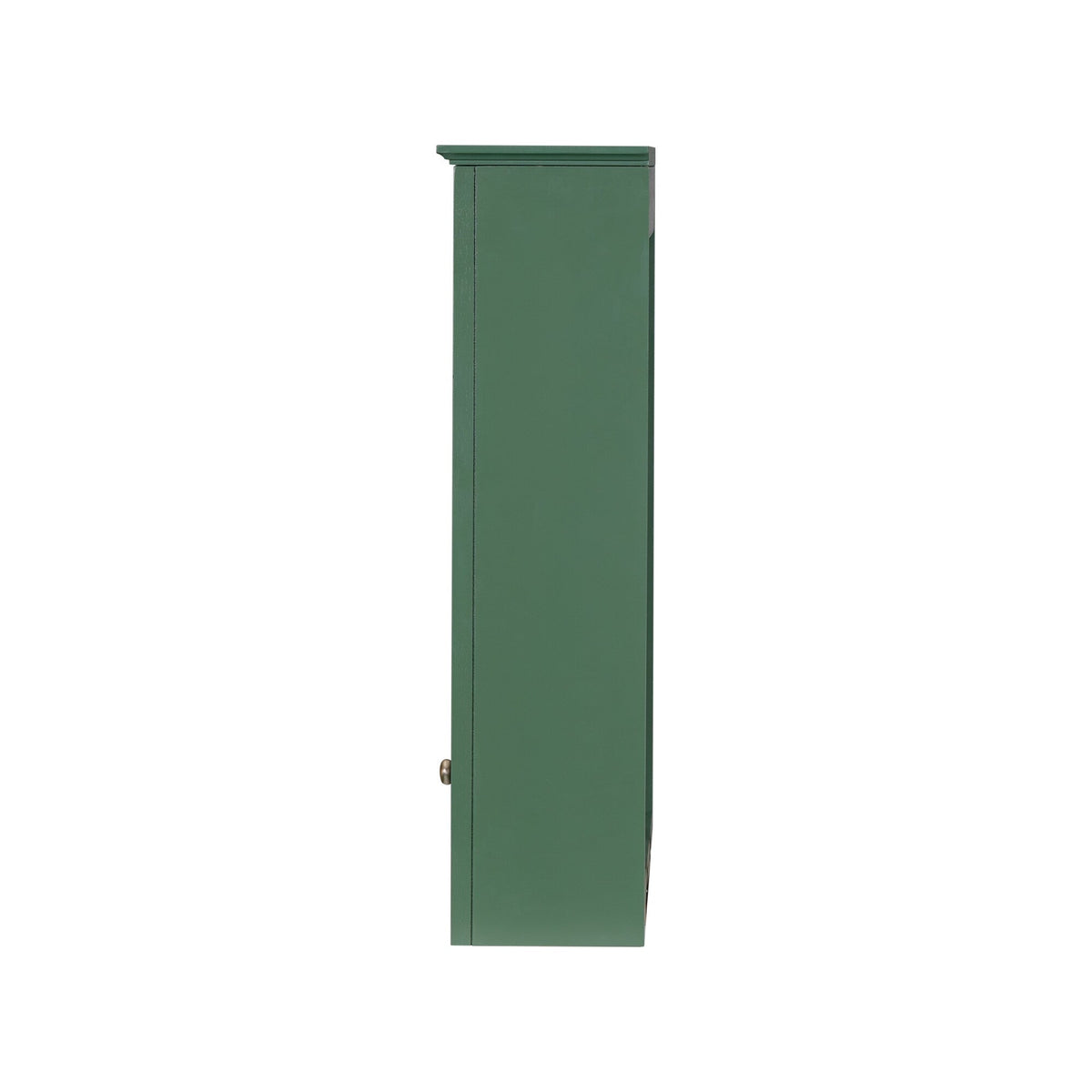 AAZJ 30-in x 28-in Surface Mount Green Mirrored Soft Close Medicine Cabinet
