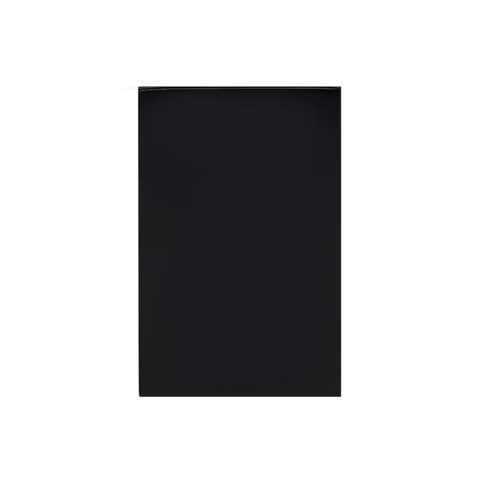 Laurey Metro 7-9/16-in (192mm) Center to Center Matte Black Dual Mount Rectangular Handle Drawer Pull
