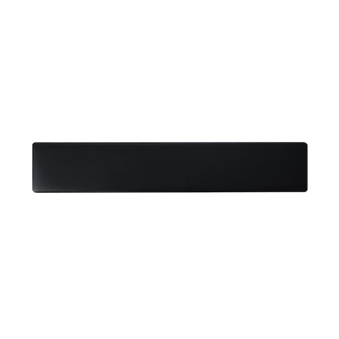 Laurey Metro 7-9/16-in (192mm) Center to Center Matte Black Dual Mount Rectangular Handle Drawer Pull