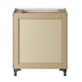 Whalen CLICK-IT Enfield 30-in W x 34.5-in H x 24-in D Classic White Birch 1-Drawer Base Ready To Assemble Plywood Cabinet (Raised Panel Shaker Style)