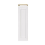 Whalen CLICK-IT Enfield 9-in W x 30-in H x 12-in D Classic White Birch Wall Ready To Assemble Plywood Cabinet (Raised Panel Shaker Door Style)