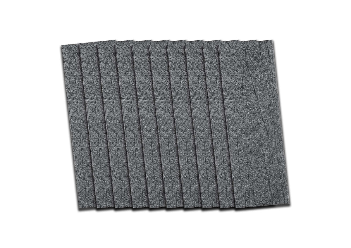 Natures Composites Composite Fence and Gate Picket - Square Top - Raven (Black) - 3/8in. x 3.5in. x 5 3/4ft. (10-Pack)