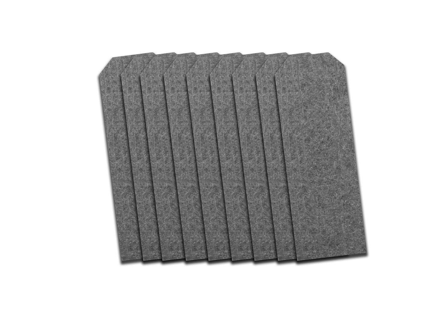 Natures Composites Composite Fence and Gate Picket - Dog Ear - Slate Grey - 3/8in. x 3.5in. x 5 3/4ft. (10-Pack)