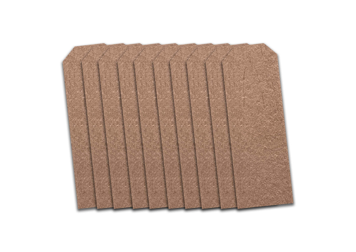 Natures Composites Composite Fence and Gate Picket - Dog Ear - Timber Brown - 3/8in. x 3.5in. x 5 3/4ft. (10-Pack)
