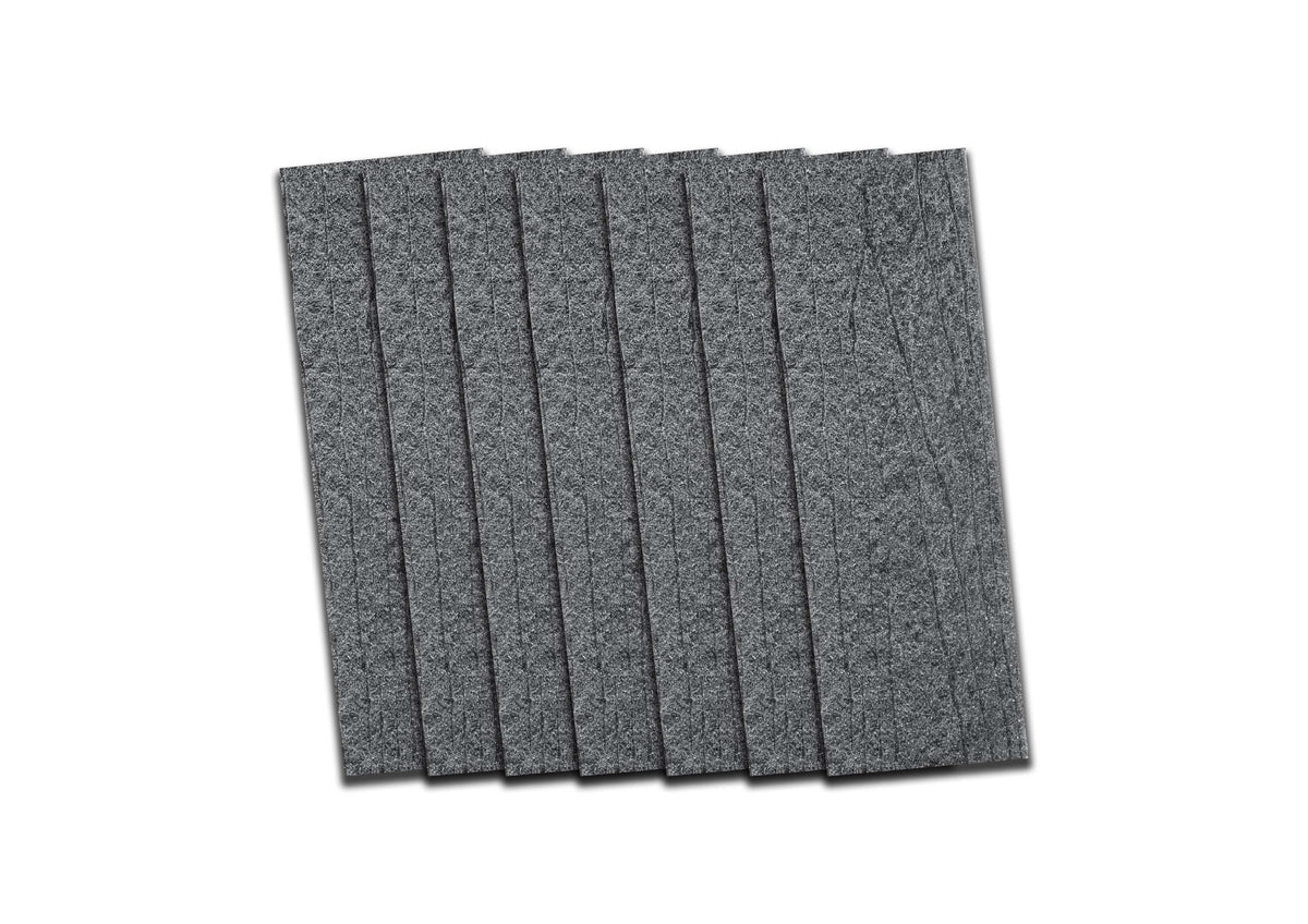 Natures Composites Composite Fence and Gate Picket - Square Top - Raven (Black) - 3/8in. x 5in. x 5 3/4ft. (7-Pack)