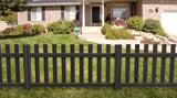 Natures Composites Composite Fence and Gate Picket - Square Top - Raven (Black) - 3/8in. x 5in. x 5 3/4ft. (7-Pack)