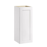 Whalen CLICK-IT Enfield 12-in W x 30-in H x 12-in D Classic White Birch Wall Ready To Assemble Plywood Cabinet (Raised Panel Shaker Door Style)