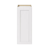 Whalen CLICK-IT Enfield 12-in W x 30-in H x 12-in D Classic White Birch Wall Ready To Assemble Plywood Cabinet (Raised Panel Shaker Door Style)