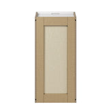 Whalen CLICK-IT Enfield 15-in W x 30-in H x 12-in D Classic White Birch Wall Ready To Assemble Plywood Cabinet (Raised Panel Shaker Door Style)