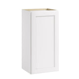 Whalen CLICK-IT Enfield 15-in W x 30-in H x 12-in D Classic White Birch Wall Ready To Assemble Plywood Cabinet (Raised Panel Shaker Door Style)