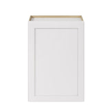 Whalen CLICK-IT Enfield 21-in W x 30-in H x 12-in D Classic White Birch Wall Ready To Assemble Plywood Cabinet (Raised Panel Shaker Door Style)