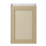 Whalen CLICK-IT Enfield 21-in W x 30-in H x 12-in D Classic White Birch Wall Ready To Assemble Plywood Cabinet (Raised Panel Shaker Door Style)