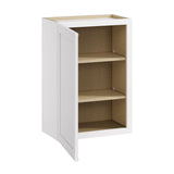 Whalen CLICK-IT Enfield 21-in W x 30-in H x 12-in D Classic White Birch Wall Ready To Assemble Plywood Cabinet (Raised Panel Shaker Door Style)