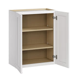 Whalen CLICK-IT Enfield 24-in W x 30-in H x 12-in D Classic White Birch Wall Ready To Assemble Plywood Cabinet (Raised Panel Shaker Door Style)
