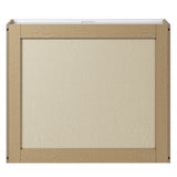 Whalen CLICK-IT Enfield 36-in W x 30-in H x 12-in D Classic White Birch Wall Ready To Assemble Plywood Cabinet (Raised Panel Shaker Door Style)