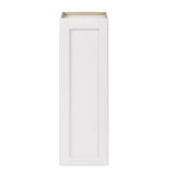 Whalen CLICK-IT Enfield 12-in W x 36-in H x 12-in D Classic White Birch Wall Ready To Assemble Plywood Cabinet (Raised Panel Shaker Door Style)