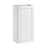 Whalen CLICK-IT Enfield 18-in W x 36-in H x 12-in D Classic White Birch Wall Ready To Assemble Plywood Cabinet (Raised Panel Shaker Door Style)