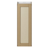 Whalen CLICK-IT Enfield 15-in W x 42-in H x 12-in D Classic White Birch Wall Ready To Assemble Plywood Cabinet (Raised Panel Shaker Door Style)