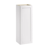 Whalen CLICK-IT Enfield 15-in W x 42-in H x 12-in D Classic White Birch Wall Ready To Assemble Plywood Cabinet (Raised Panel Shaker Door Style)