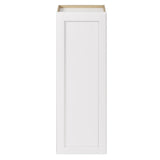 Whalen CLICK-IT Enfield 15-in W x 42-in H x 12-in D Classic White Birch Wall Ready To Assemble Plywood Cabinet (Raised Panel Shaker Door Style)