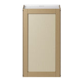 Whalen CLICK-IT Enfield 24-in W x 42-in H x 12-in D Classic White Birch Wall Ready To Assemble Plywood Cabinet (Raised Panel Shaker Door Style)