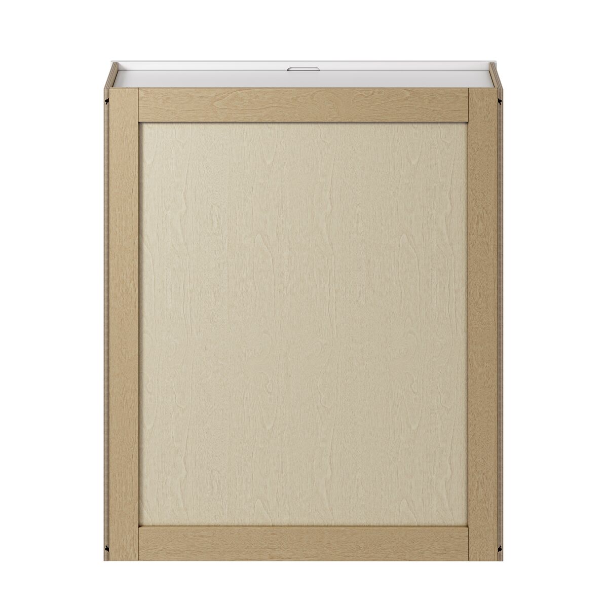 Whalen CLICK-IT Enfield 36-in W x 42-in H x 12-in D Classic White Birch Wall Ready To Assemble Plywood Cabinet (Raised Panel Shaker Door Style)