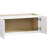 Whalen CLICK-IT Enfield 30-in W x 12-in H x 12-in D Classic White Birch Wall Ready To Assemble Plywood Cabinet (Raised Panel Shaker Door Style)