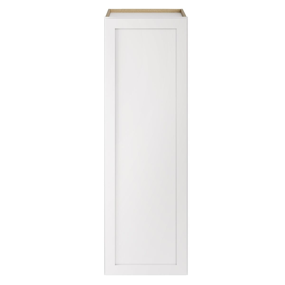 Whalen CLICK-IT Enfield 18-in W x 55.5-in H x 24-in D Classic White Birch Pantry Ready To Assemble Plywood Cabinet (Raised Panel Shaker Door Style)
