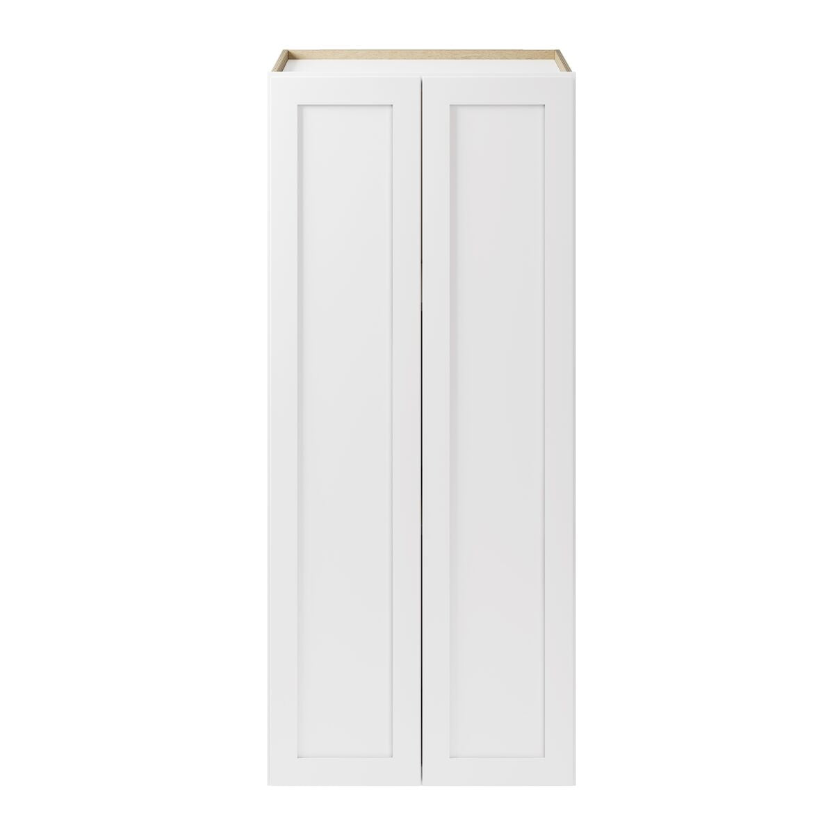 Whalen CLICK-IT Enfield 24-in W x 55.5-in H x 24-in D Classic White Birch Pantry Ready To Assemble Plywood Cabinet (Raised Panel Shaker Door Style)