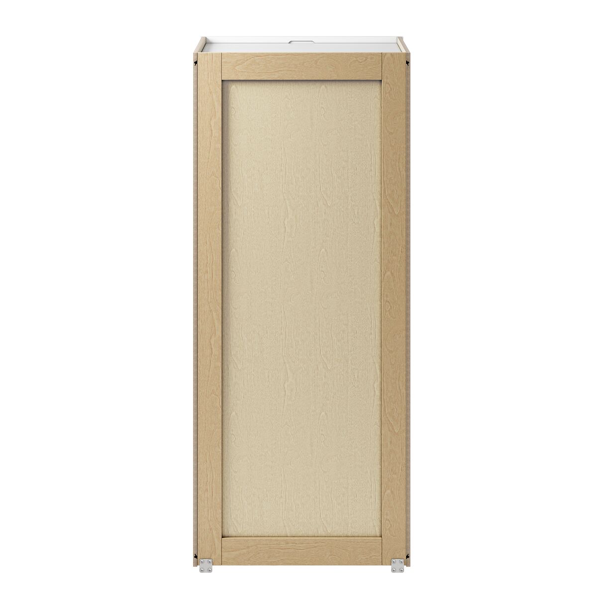 Whalen CLICK-IT Enfield 24-in W x 55.5-in H x 24-in D Classic White Birch Pantry Ready To Assemble Plywood Cabinet (Raised Panel Shaker Door Style)