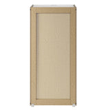 Whalen CLICK-IT Enfield 24-in W x 49.5-in H x 24-in D Classic White Birch Pantry Ready To Assemble Plywood Cabinet (Raised Panel Shaker Door Style)