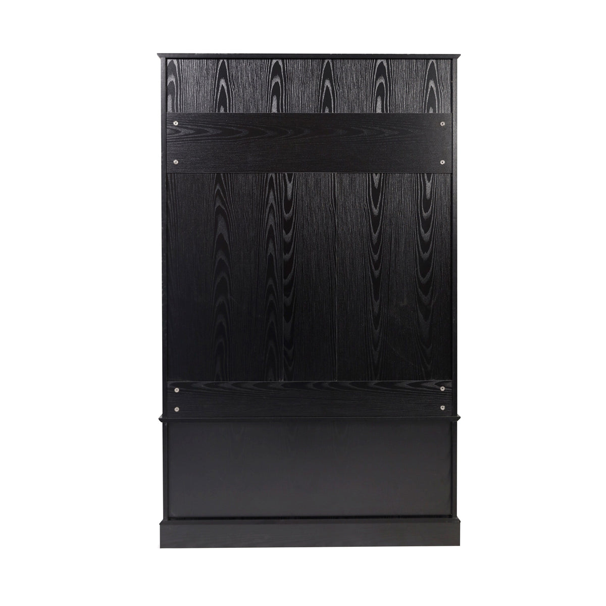 Flash Furniture Fraser Modern 11.75-in Black Composite Hall Tree