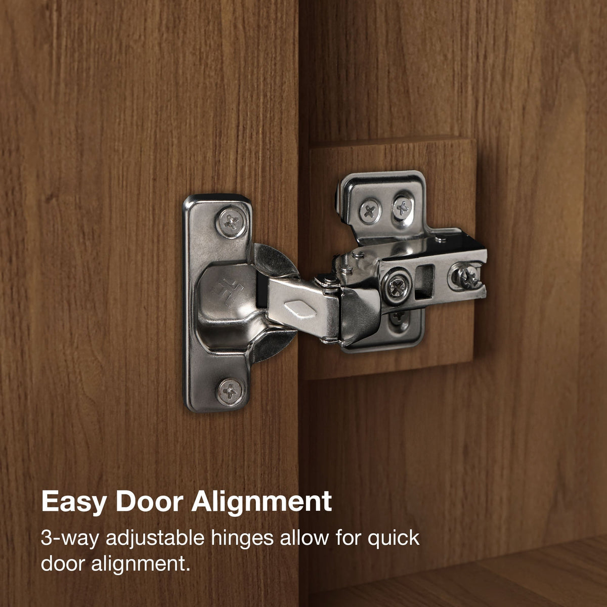 allen + roth Rian 22-in x 24-in x 7-in Walnut Soft Close Bathroom Wall Cabinet