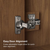 allen + roth Rian 22-in x 24-in x 7-in Walnut Soft Close Bathroom Wall Cabinet