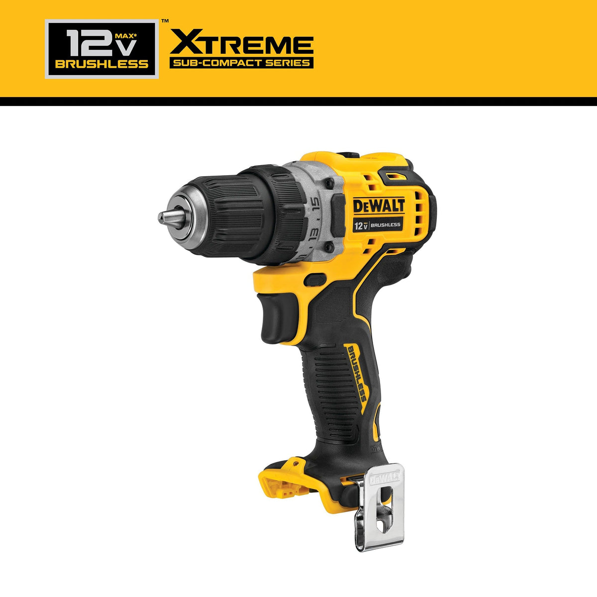 DEWALT XTREME 12V MAX 3/8-in Brushless Cordless Drill/Driver (Tool Only)