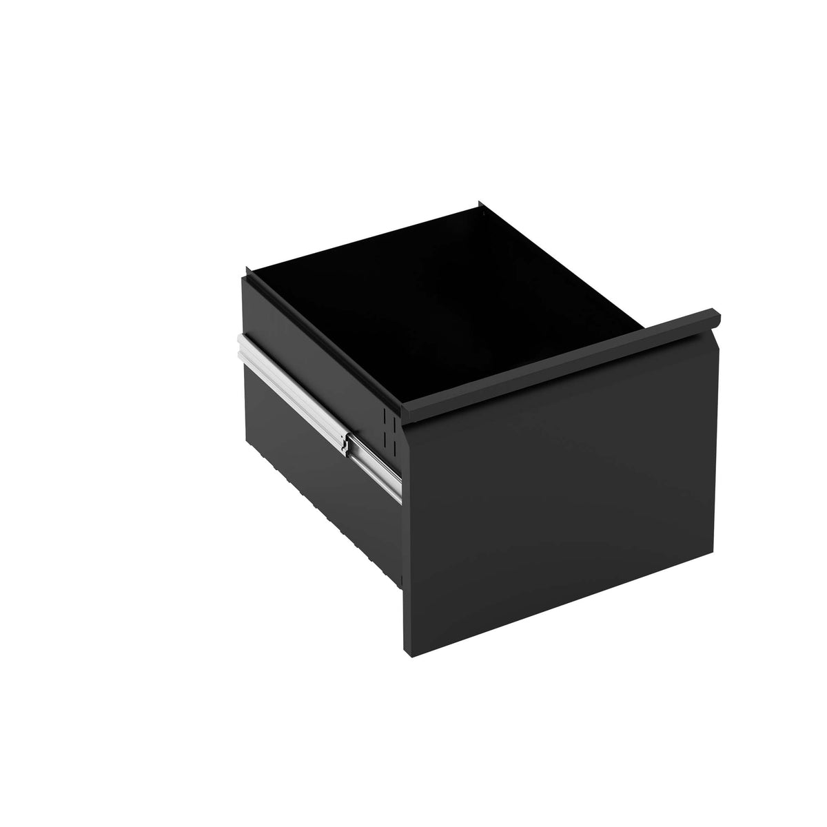 GZMR 3 Drawer File Cabinet Black 3-Drawer 14.57-in File Cabinet