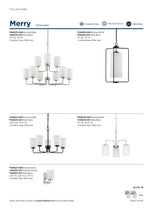 Progress Lighting Merry 5-Light Brushed Nickel Transitional Chandelier