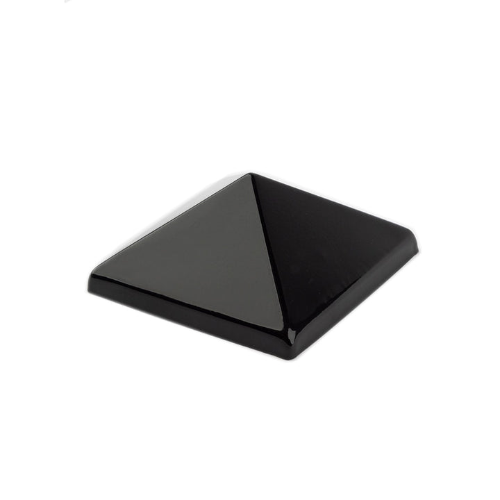 Deckorators 4-in x 4-in Black Metal Deck Post Cap