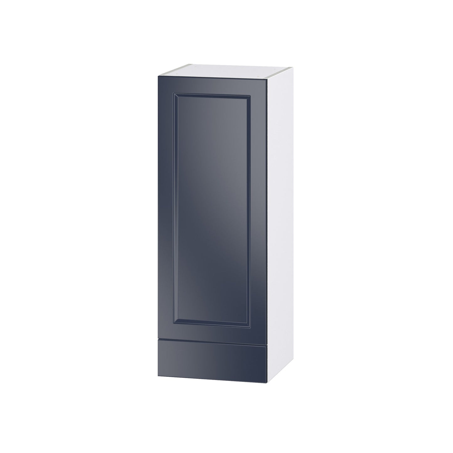 Hugo&Borg Lorette 15-in W x 40-in H x 14-in D Navy Blue 1-Drawer Wall Fully Assembled Cabinet (Recessed Panel Shaker Style)