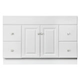 Wyndham 48 in. W x 21 in. H Bathroom Vanity Cabinet Only in White Semi-Gloss