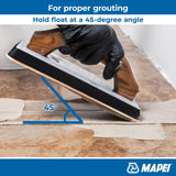 MAPEI Flexcolor CQ Grout, Ivory #5039 — 1 Gallon Ready-to-Use Sanded Acrylic