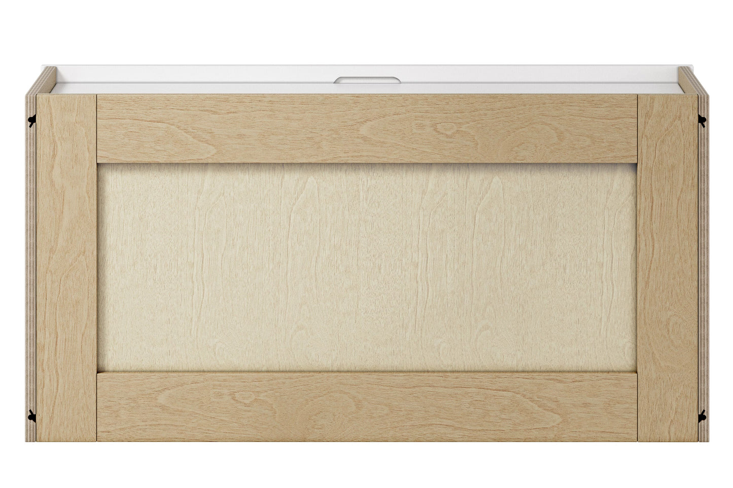 Whalen CLICK-IT Enfield 30-in W x 15-in H x 12-in D Classic White Birch Wall Ready To Assemble Plywood Cabinet (Raised Panel Shaker Door Style)